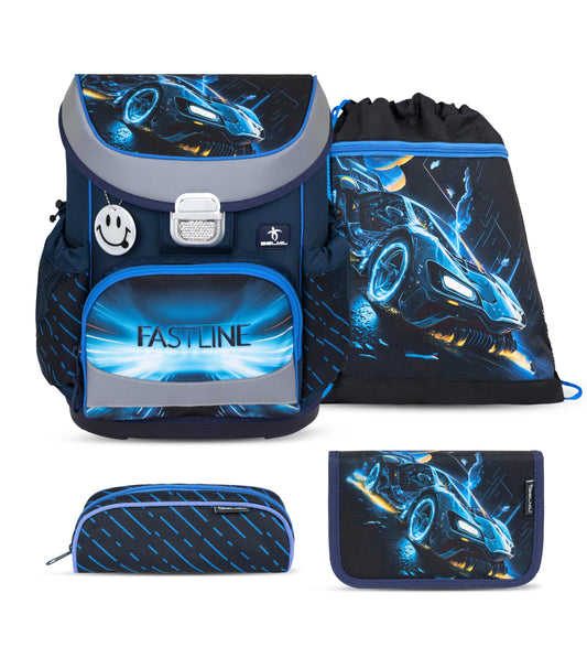 Belmil Mini-Fit School Bag Set 4-piece (405-33/AG/S) (Fastline)