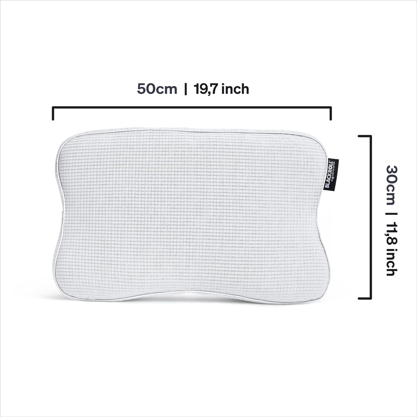 BLACKROLL® Pillow CASE Climate, heat-regulating pillow cover, 30 x 50 cm for the Recovery Pillow, Made in Germany