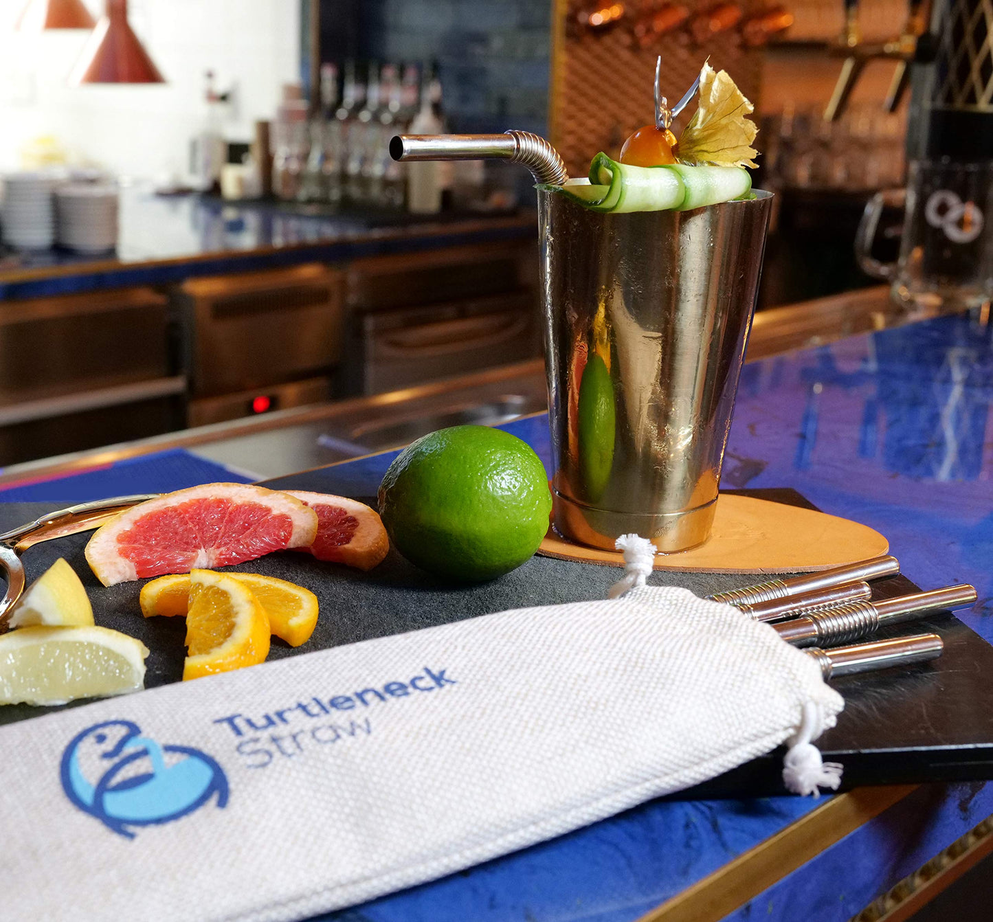 HalmBrothers | THE ONLY 𝗕𝗜𝗘𝗚𝗦𝗔𝗠𝗘 stainless steel straw | Patented & hygienic certified | Reusable metal drinking straw | Stainless steel straws for drinks, metal straws