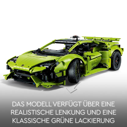 LEGO 42161 Technic Lamborghini Huracán. Toy car model building kit for kids, boys, girls, and motorsport fans. Great car gift for collecting.