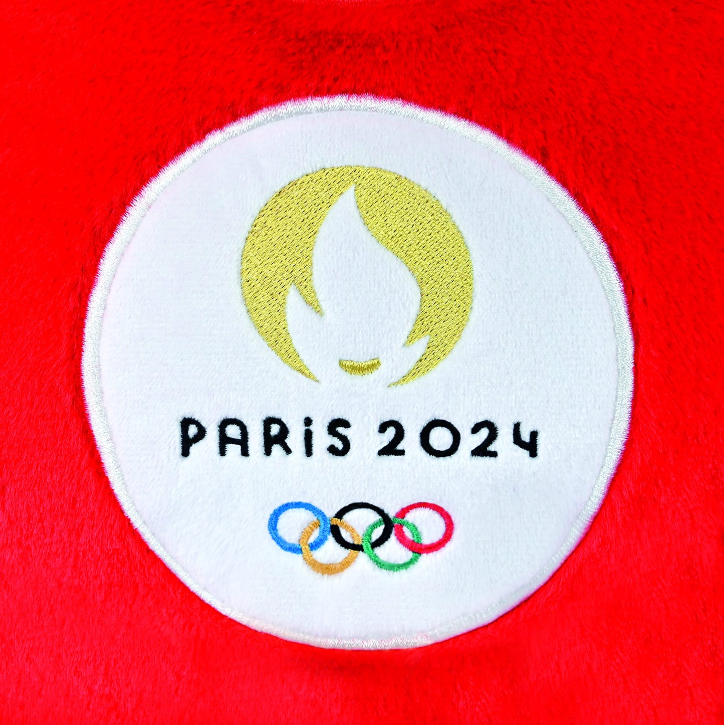 Doudou et Compagnie - Official plush mascot JO 30 cm - Paris 2024 Olympic Games - extra soft plush toy - Phrygian cap shape - birth gift -