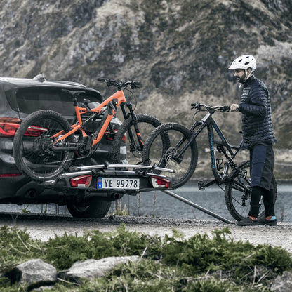 Thule VeloSpace XT Bike Carrier for Hitch 2 Bikes Silver
