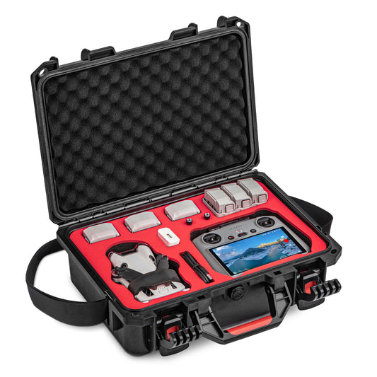 STARTRC Mini 4 Pro case, waterproof hardshell storage bag for DJI Mini 4 Pro/Mini 3/3 Pro RC accessories (RC/N1/N2)