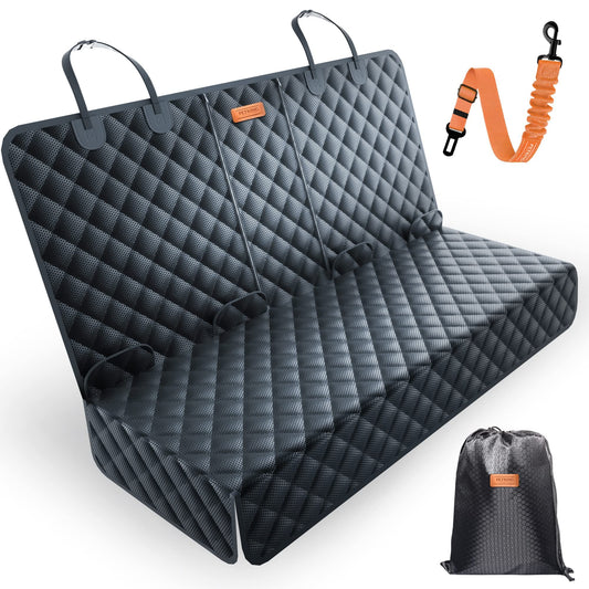 PetKing Premium dog blanket for car back seat, car seat cover, back seat protector, bench cover, car protection blanket.