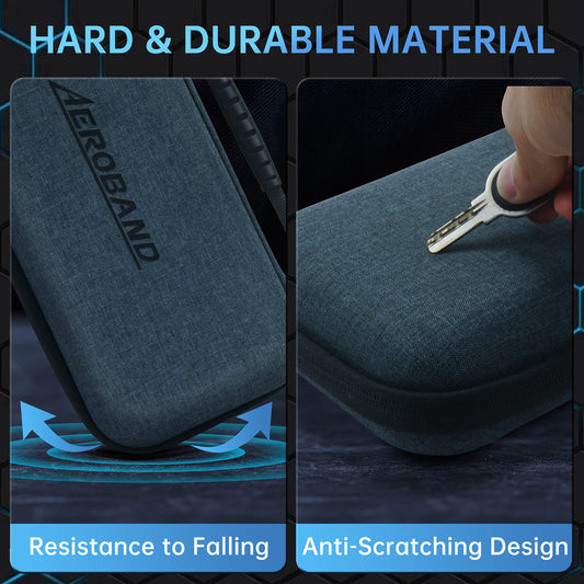 AEROBAND electric air drumsticks storage bag for PocketDrum 2 Plus, electronic drumsticks sets, drum kit