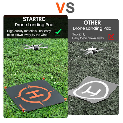 STARTRC Drone Landing Pad, universal quickly foldable landing platform for DJI Neo/Mini 4 Pro/Mini 4K/Air 3S/Avata 2/Mini 3 Pro/Mini 2 SE/Mavic Air 3/Mavic 2/Holy Stone/FPV Drone (22-inch/55cm)