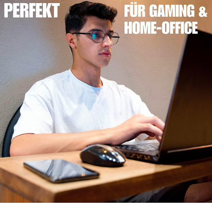 XeloTech Hard Floor Casters for Office Chair, 5 Pack, 11mm x 22mm, Extremely Quiet Replacement Wheels - No More Chair Mat - No Scratches on Floor with These Premium Casters