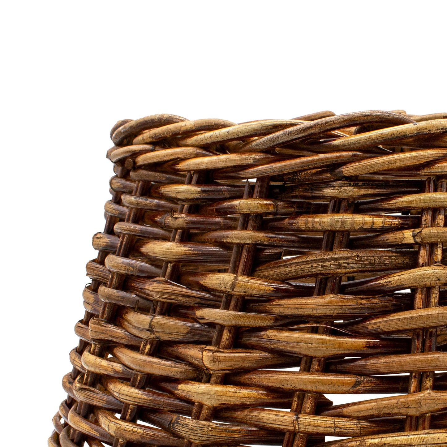 Natural 60cm Willow Rattan Christmas Tree Skirt - Cover for the tree stand - Christmas Tree Blanket Tree Collar Tannenbaum Rock