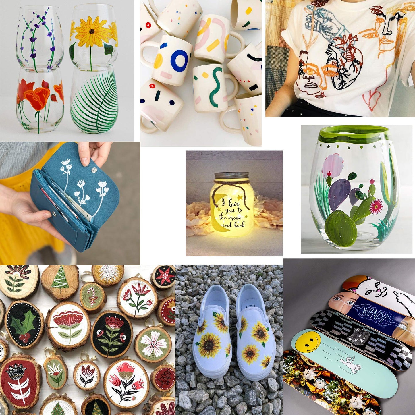 Beager Acrylic Paint Pens for Stones Waterproof, 0.7mm Permanent Marker Pens Enamel Pen Acrylic Paint Pens for Wood Canvas Ceramic Metal Paper Glass Plastic Leather Photo Albums 30Pcs