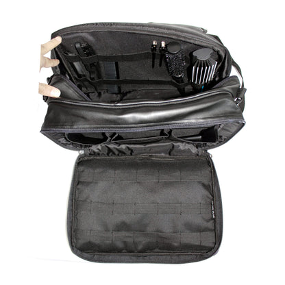 Kassaki Large Hairdresser Bag for hairdressing accessories, tool bag, salon, travel bag