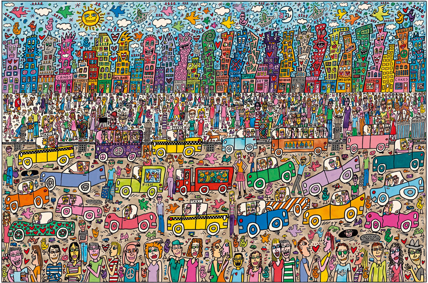 Ravensburger 17427 - James Rizzi - 5000 Pieces Puzzle