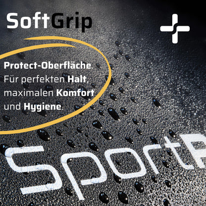 SportPlus floor protection mat for treadmills, rowing machines, exercise bikes & cross trainers, pollutant tested, durable, dimensions approx. 200x90x0.6cm (LxWxH)