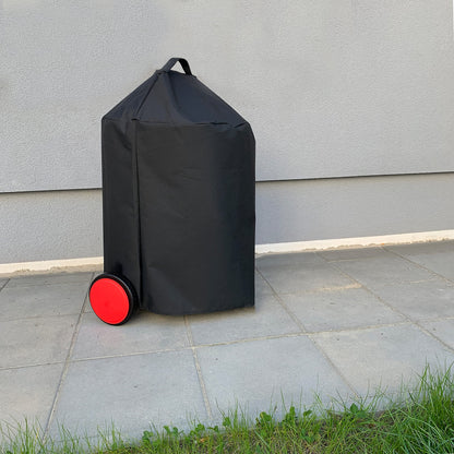 AMZBBQ Premium Grill Cover, waterproof cover for your kettle grill, 100% weatherproof and UV-resistant grill tarp, high-quality polyester cover with PU coating - 47cm.