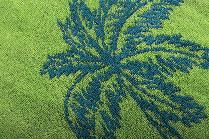 Jilda-tex beach towel 90x180 cm bath towel beach towel hand towel 100% cotton velour terry easy-care (Palm Springs)