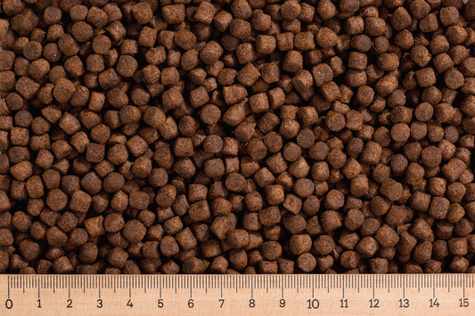 (2,65 Euro/kg base price) - 15 kg Premium Koi food Primo Float Plus with Astaxanthin 6.0 mm - Koi floating