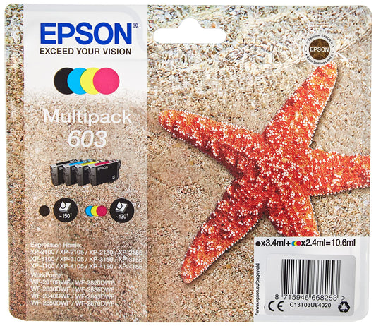 Epson Multipack 4-Colours 603 Ink - Printer cartridges