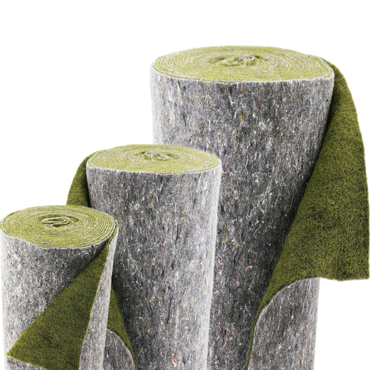 15m AquaGart shore mat for ponds 0.5m width I Growth mat shore mat & slope protection I PP protection cover for pond liner I weather-resistant pond shore border green I various dimensions