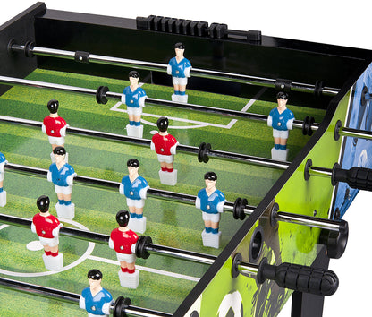 Leomark Table Soccer - SMART Sport - Foosball Table for Kids, Table Soccer with Accessories, Foldable, Suitable for Parties and Game Rooms, Ages 8+