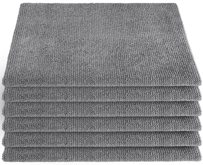 SONAX Coating Towel (6 pieces) soft microfiber cloth for gentle removal of polish or sealant residues Item No. 04511000 White