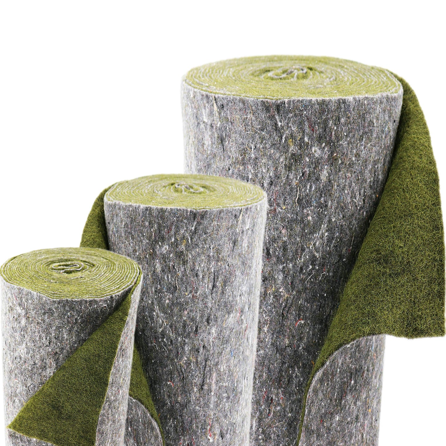 Aquagart shoreline mat for ponds 1.0m wide I pond edge growth mat I slope mat & slope protection I PP protective cover for pond liner I weather-resistant pond edge edging green