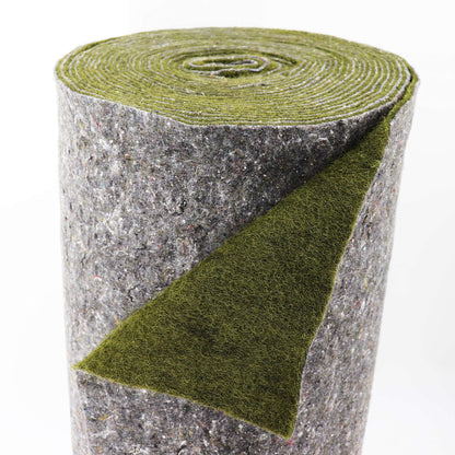 Aquagart shoreline mat for ponds 1.0m wide I pond edge growth mat I slope mat & slope protection I PP protective cover for pond liner I weather-resistant pond edge edging green